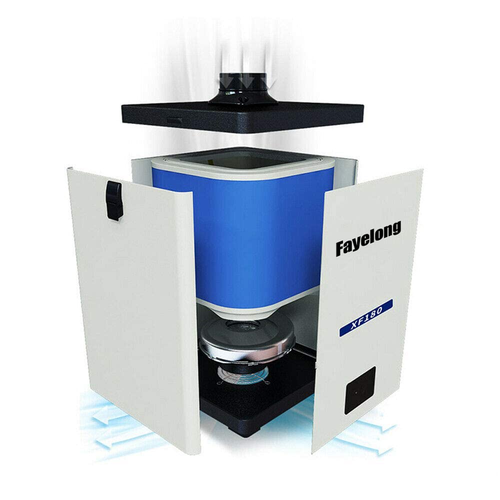 Fayelong filtro para extractor de humo de soldadura amortiguador de humo absorbente de humo de soldadura para estación de soldadura ESD portátil filtración de tres capas con cubierta de goma