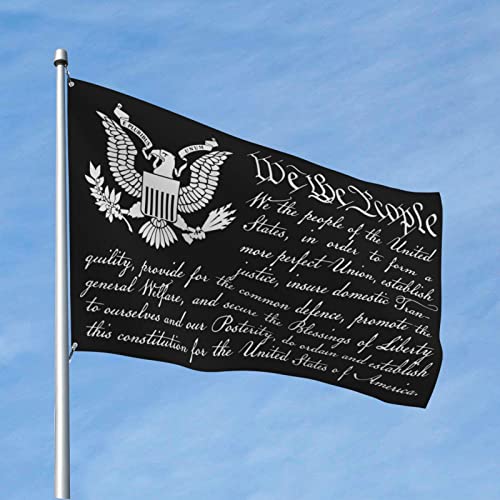 Drapeau Constitution We The People 152x244 cm pour décoration man cave