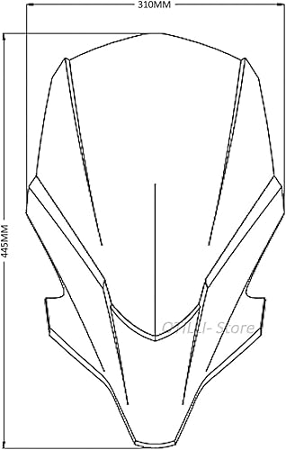Miniatura 7 de Carenados de marco de motocicleta para Yamaha MT-07 MT07 FZ-07 FZ07 2021-2022 repuesto para parabrisas de motocicleta, deflector, carenado,