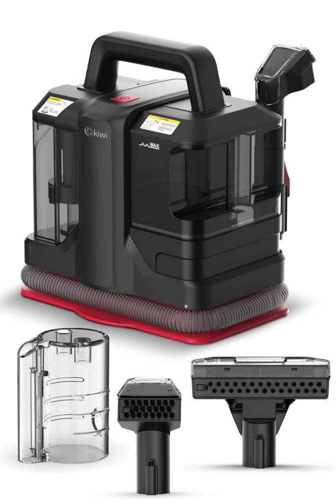 KiwiKcc-4322 Koltuk Ve Halı Yıkama Makinesi Siyah : Amazon.com.tr