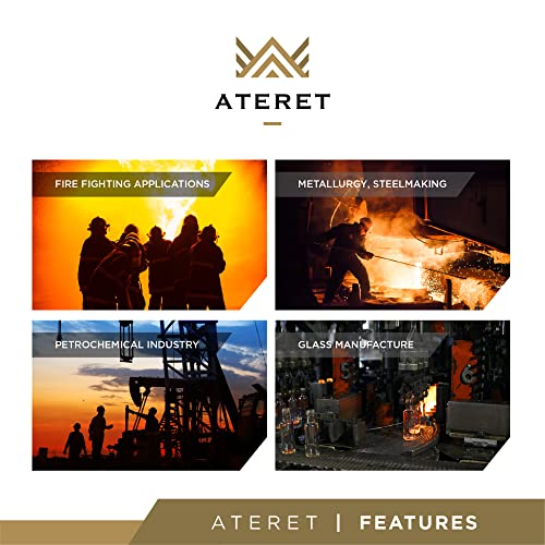 Ateret I Flame Resistant Fr Coverall - 100% Nylon I Lightweight 7 Ounce 100% Cotton Fr Treated I (Large, Navy Blue) #TOP5