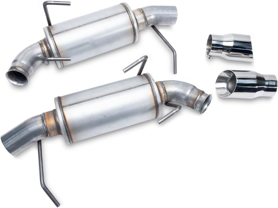 Axle-Back Exhaust Compatible for 05-10 Mustang GT