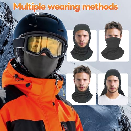 image for ShinHye Balaclava Ski Mask for Cold Weather, Windproof Thermal Face Ma