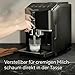 Siemens Kaffeevollautomat EQ300, Milchaufschäumdüse für Cappuccino, Latte Crema, 5 Kaffee- und Milchgetränke auf Knopfdruck, entnehmbare Brüheinheit, einfache und schnelle Reinigung, Schwarz, TF301E19