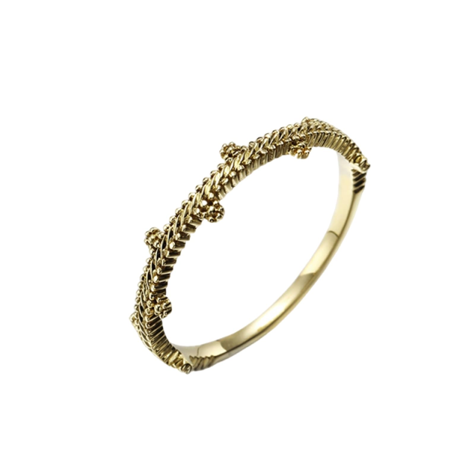 Anillos de boda de oro amarillo de 9 K/14 K/18 K, anillos clásicos para parejas