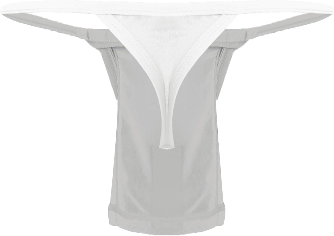 iiniim Men's Japanese Fundoshi Underwear Sheer Mesh Sumo Briefs Kabuki Cotton Loincloth T-back