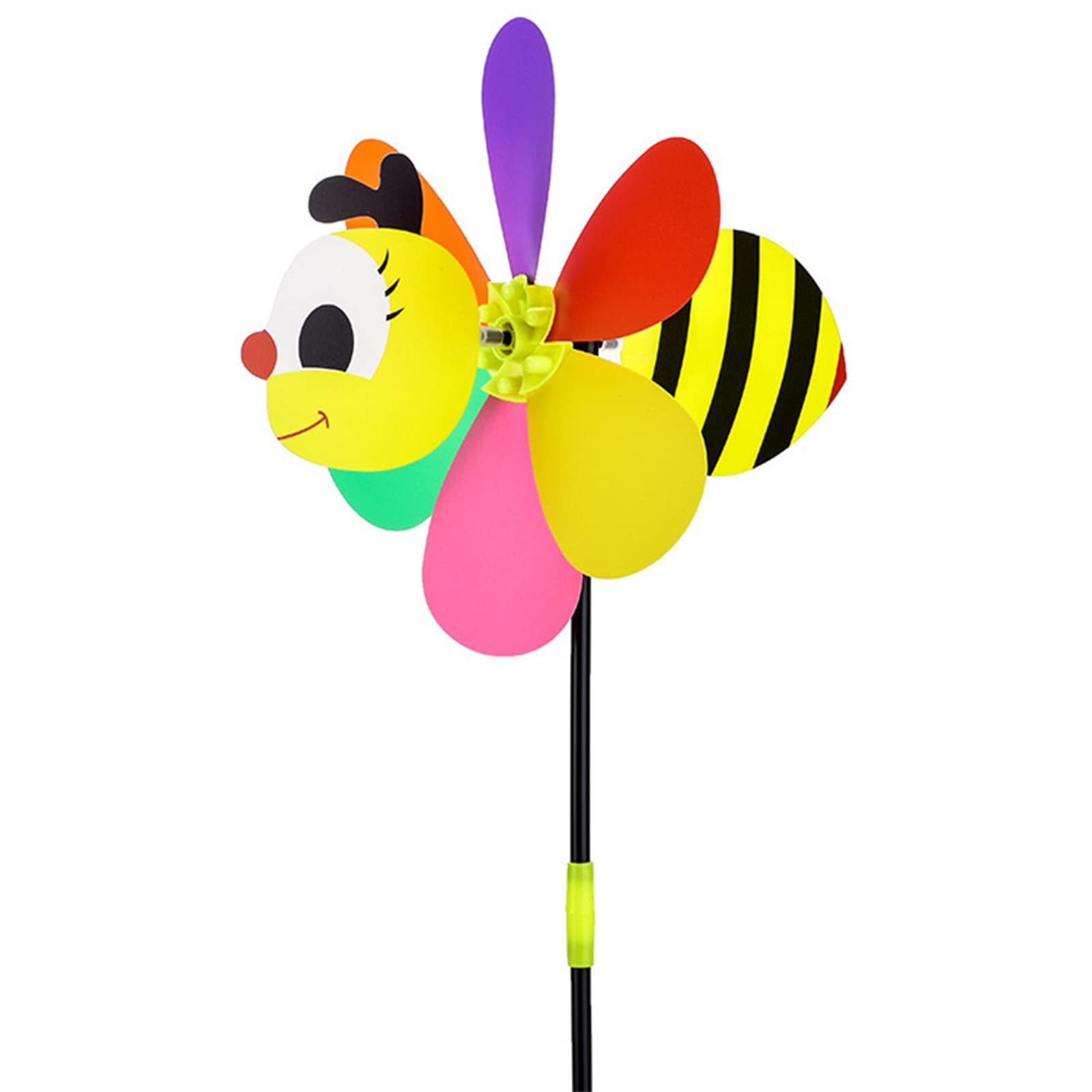 Garden Pinwheels Wind Spinners Whirligigs Yard Decoration Outdoor Decorative Garden Stakes 3D Animal Windmill Toy Pinwheels Wind Spinners