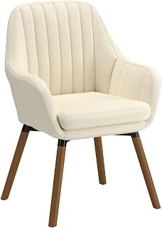 Roundhill Furniture Tuchico Contemporary Fabric Accent Chair, Arm Rest, Tan