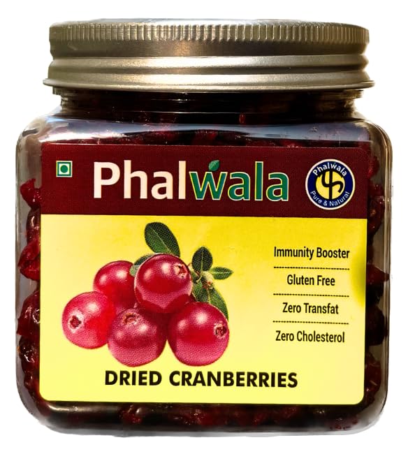 Phalwala Dried Cranberries, Delicious And Nutrient-Rich Healthy Snack | Protein-Rich Flavourful And Tasty Dried Fruit 200 Gram (B0D47CG9YR) Amazon Price History, Amazon Price Tracker