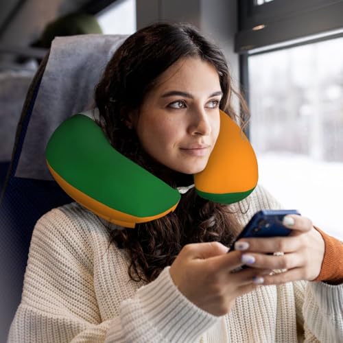 Almohada de viaje con funda de poliéster tamaño único miniatura 6