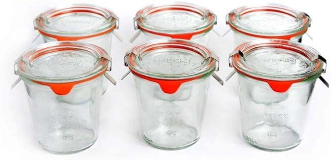 Weck 290 ml Mold Uzun Kavanoz Set 6 Adet 900