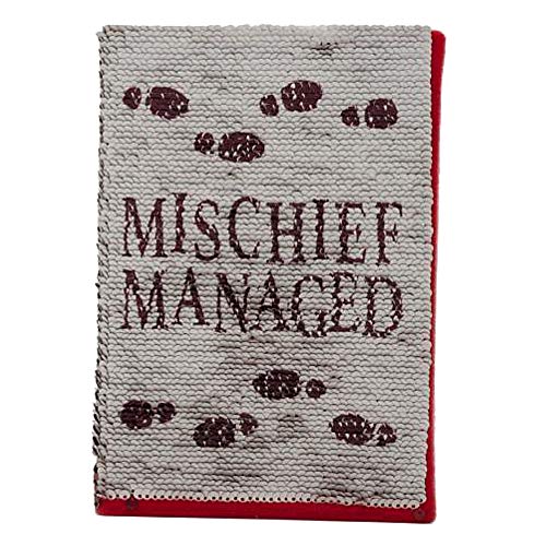 Cahier Harry Potter Marauders Map A5 pour éviter l'ennui au bureau avec sequins - 3
