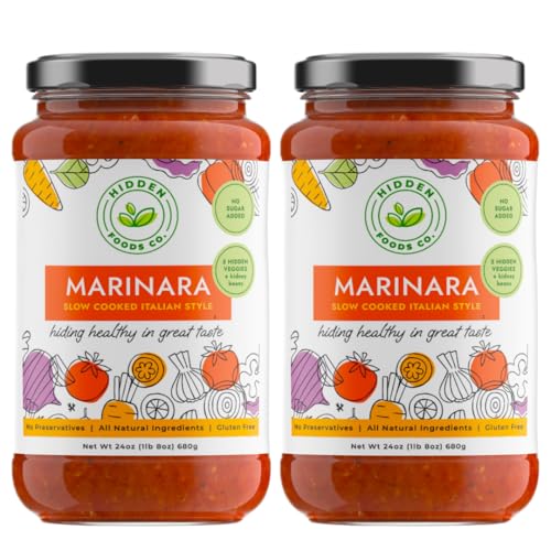 Hidden Foods Slow Cooked Marinara Sauce
