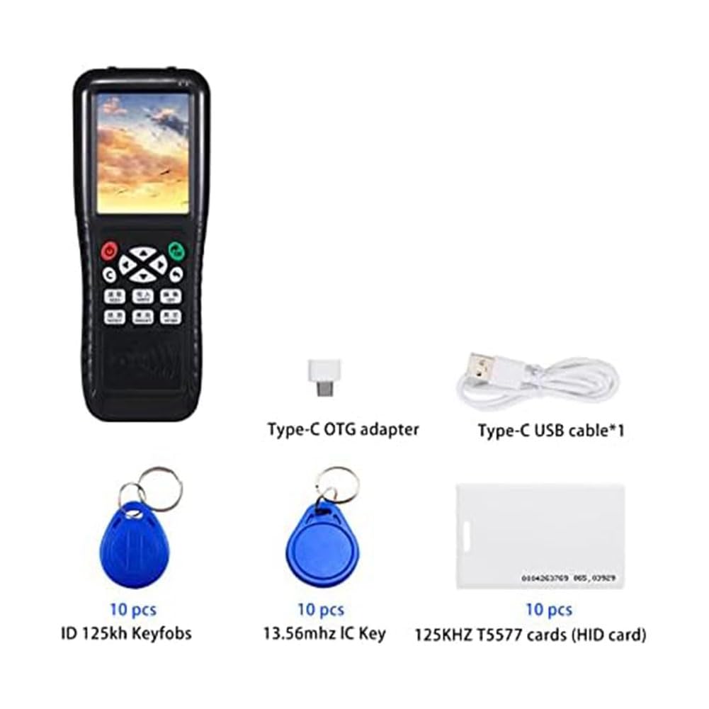RFID Duplicator Kopiowanie Writer Funkcja dekodowania kart Smart Card Key Machine RFID NFC Copy IC ID Reader Writer