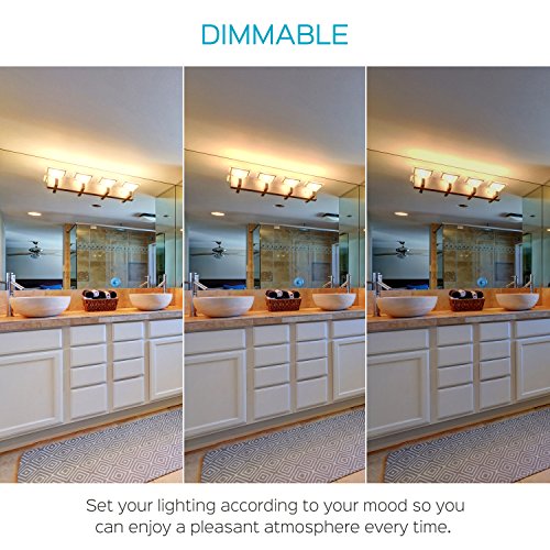 Luxrite G16.5 Led Globe Light Bulb, 40W Equivalent, 2700K Warm White, 450 Lumen, Dimmable, Vintage Edison Bulb, E12 Base - Perfect For String Lights, Vanity Mirrors, Or Home Decor Lighting (3 Pack) #TOP3