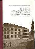 putbus theater programm  Geschichte des Königlichen Pädagogiums zu Putbus und seiner nachfolgenden Einrichtungen