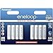Panasonic Blister 8 Stilo AA Ricaricabili ENELOOP, Bianco