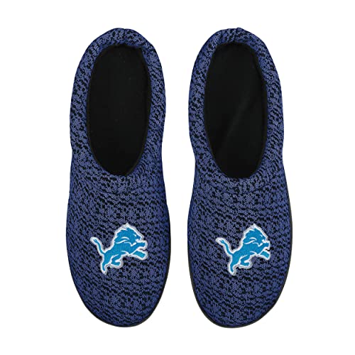 Image of FOCO NFL mens Poly Knit Cup Sole Slipper