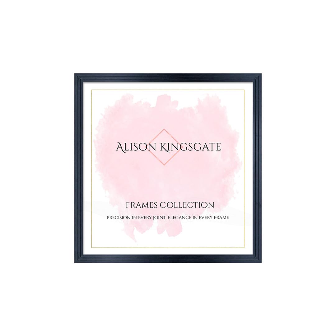 Alison Kingsgate Step 24X24 Black Picture Frame for Photos & Posters