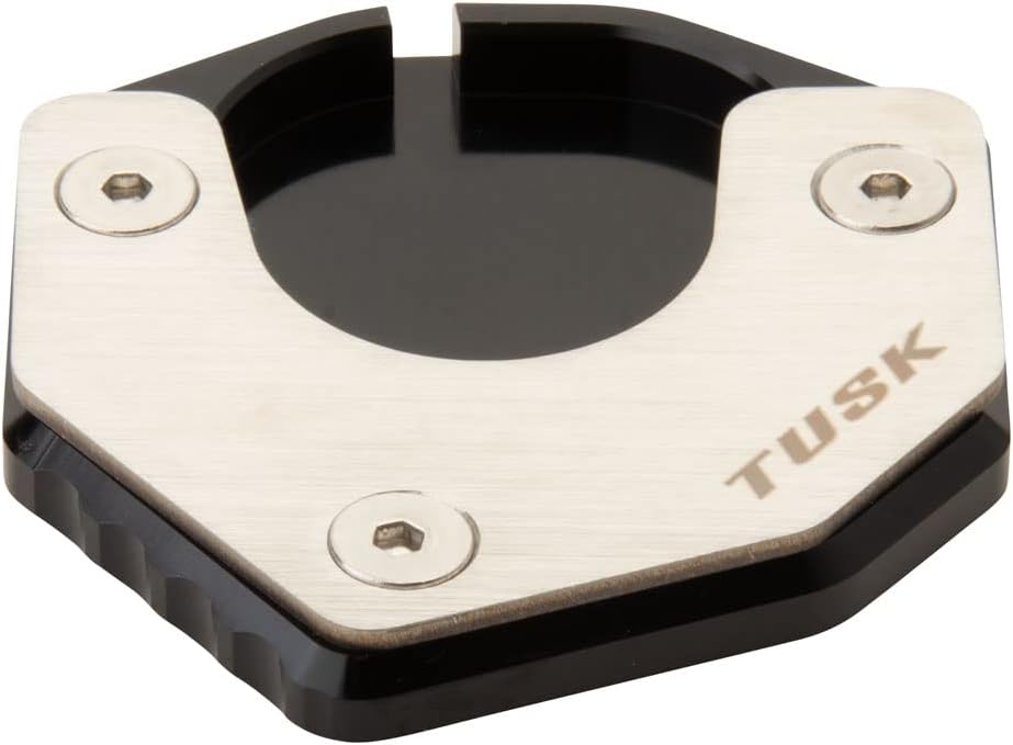 Tusk Billet Side Stand Foot Black Compatible with Suzuki DR-Z 400S 2000-2024