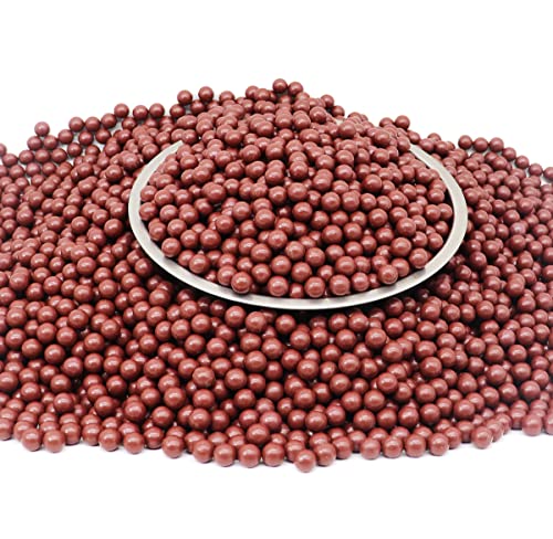 KuTi Kai Balles de lance-boue de 9 mm en argile rigide pour catapulte, tir sur cible d'entraînement (rouge, 0,3 kg/paquet) Cover