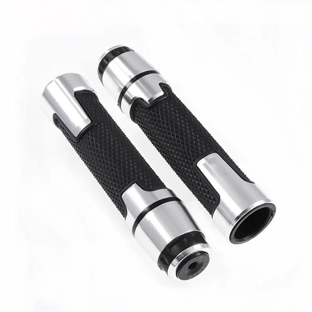 Puños de motocicleta para evitar deslizamientos en Yamaha TDM850 plata
