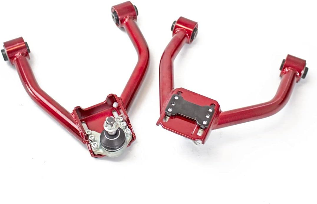 Godspeed AK-128-BJ450-D Adjustable Front Upper Camber Arms With Ball Joints, Set of 2, compatible with Lexus RC200t / RC350 (XC10) 2015-25 All trims