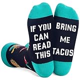 Zmart Taco Socks Mexican Socks For Women, Funny Taco Gifts Mexican Mom Gifts, Cinco De Mayo