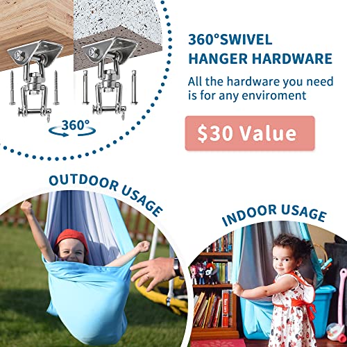 OUTREE Sensory Swing, Double Layer Therapy Swing