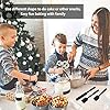 Spatulas Set of 6, Food Grade Silicone Spatulas, Heat Resistant, Seamless One Piece Design, Stainless Steel Core, Kitchen Utensils Nonstick for for Cooking, Baking and Mixing (Black) #5