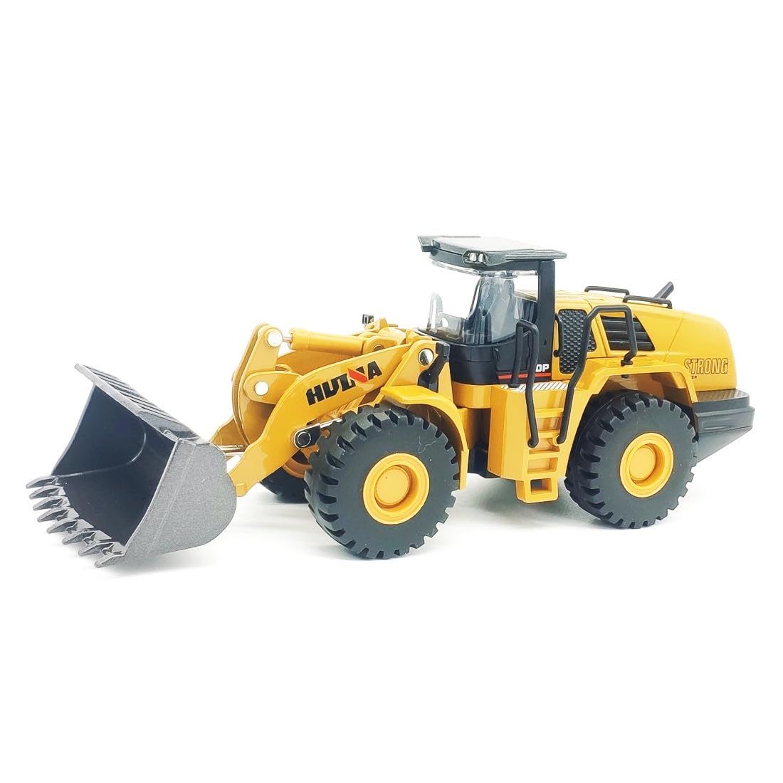 Bulldozer Toys for Boys Heavy-Duty Metal Loader Vehicle Sand/Beach Toy with Functional Arm and Bucket,Realistic Perfect for Sandbox Indoor/Outdoor Play Die Cast Construction Model