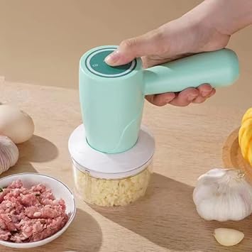 FYCAN 3 in 1 Wireless 3 Speed Garlic Chopper and Egg Beater Food Processor