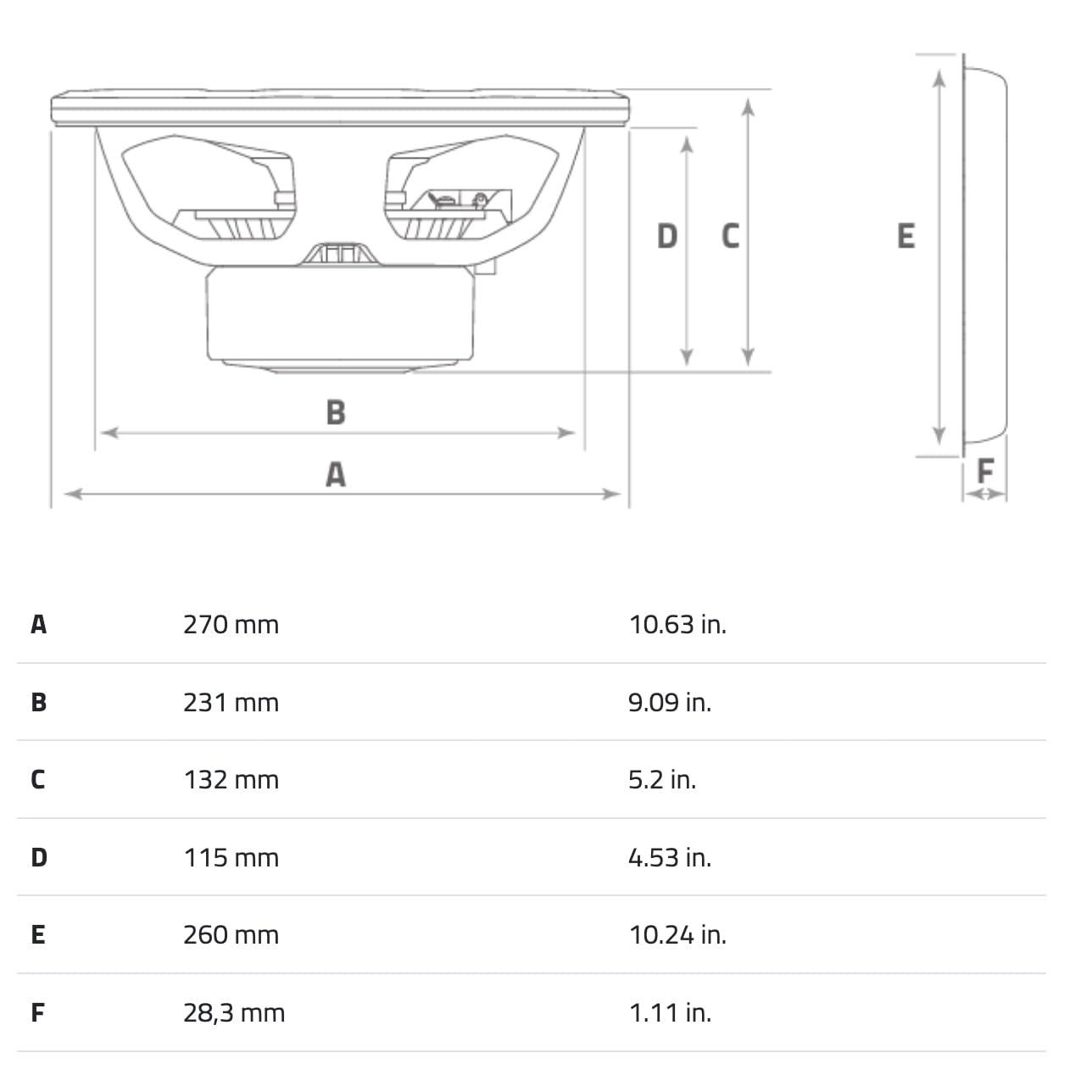 Hertz CS 250 S2 – Subwoofer per auto da 250mm 2 Ohm, 600W, Potenza e precisione per bassi profondi e definiti