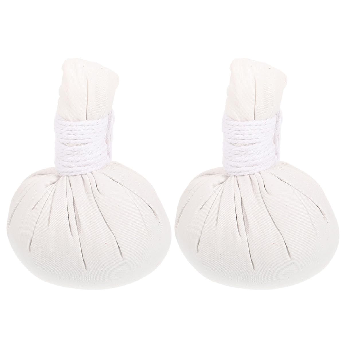 PLAFOPE Bolas de Masaje de Hierbas Chinas 2 Pcs, Bolsa de Calentamiento Natural para Spa y Acupresión, Pelota Terapéutica para Masaje Corporal en Casa y Viajes