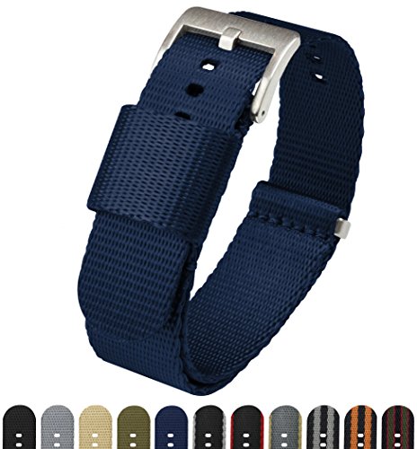 Image of BARTON Elite NATO Style Watch Strap - Seat Belt Nylon Watch Bands
