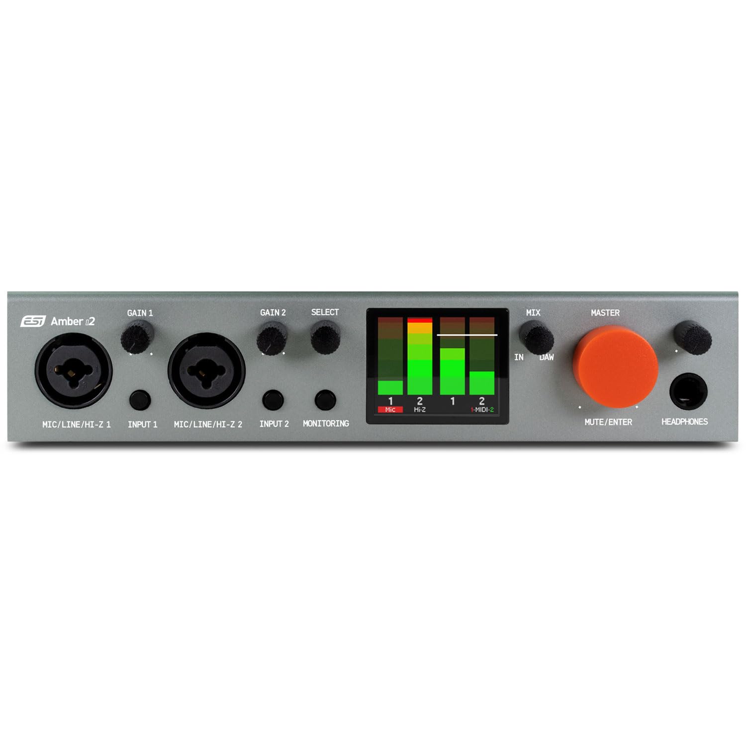 ESI Amber i2 2 x 2 canali interfaccia audio USB con cuffie keepdrum