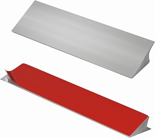 HRX - Manija de puerta autoadhesiva para puerta, fácil de instalar, sin tornillos, despegar y pegar en vidrio, madera, metal, plástico, perilla de