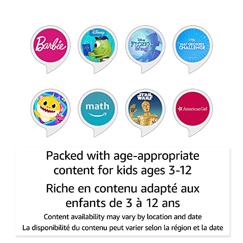 Echo Dot (5th Gen, 2022 release) Kids Designed for kids, with