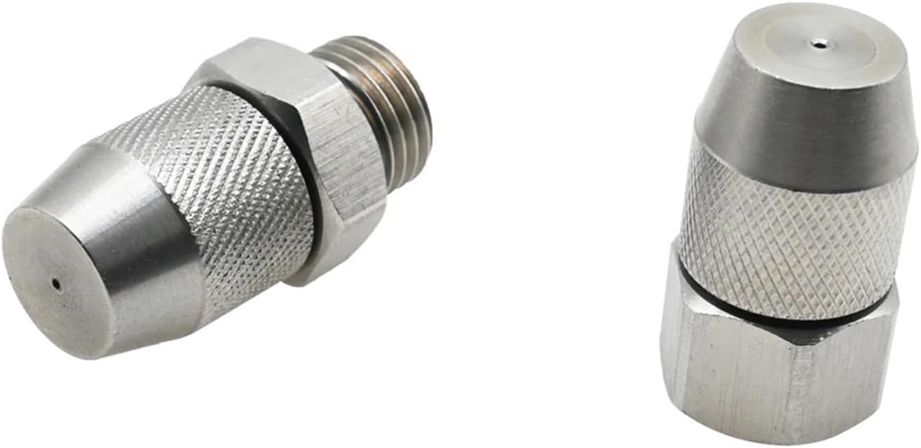 1/4" BSP Male Spray Nozzle Adjustable 304 Stainless Steel Misting Sprinkler for Washing Cleaning Industrial Use(PURPLE)