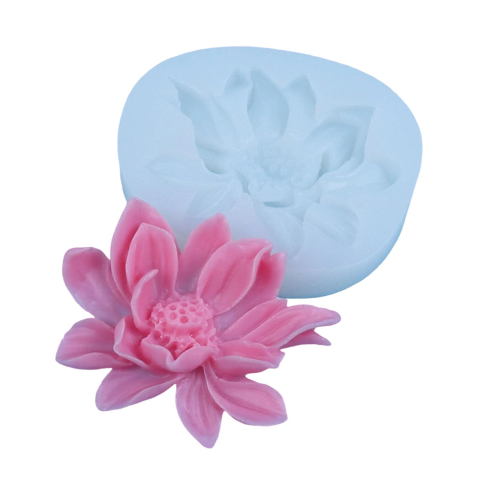 Vdaxvme Food Safe Silicone Flower Flower Molds Cake Decorating Tool Perfect for Craft Cupcakes and Soap Decoration Cake Decorating Tool