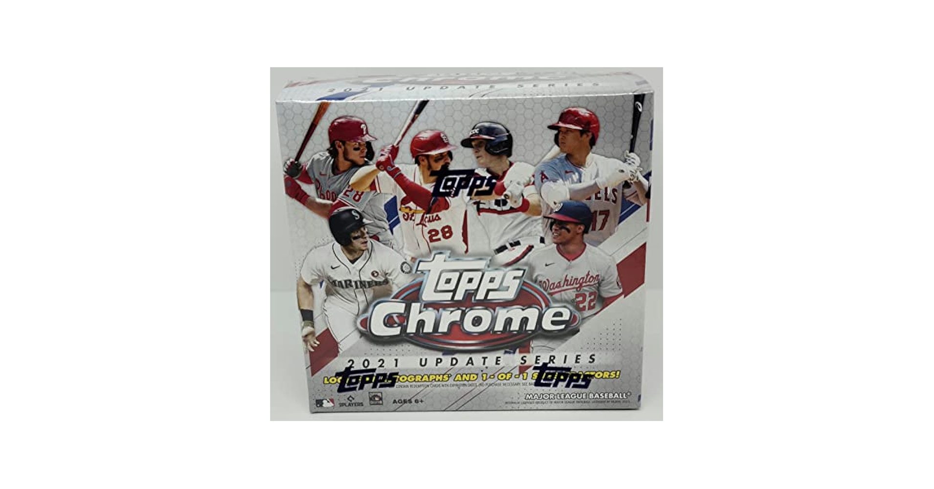 Amazon.com: 2021 Topps Chrome Update Baseball Mega Box