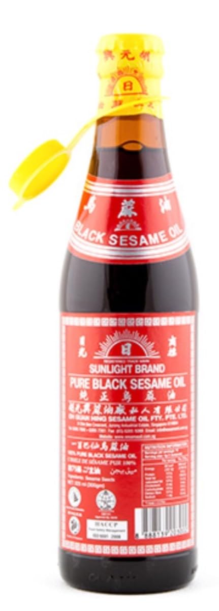 Sunlight Huile de Sésame Noir 320ml/Bouteille - Expédition depuis France par la Sté Bo Time (1)