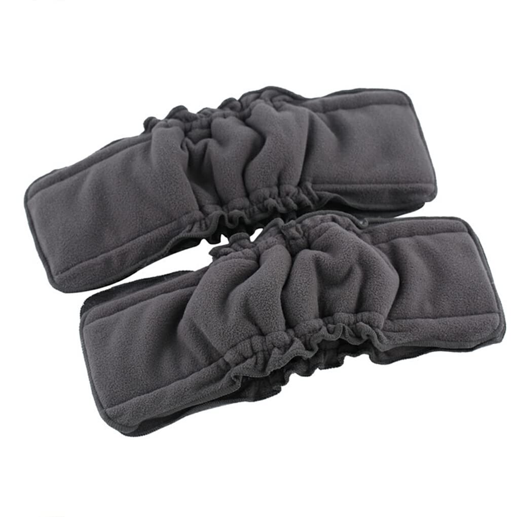 Lot de 10 couches lavables pour bébé couches de poche lavables inserts de remplacement confortables doublures portables nuit bébé