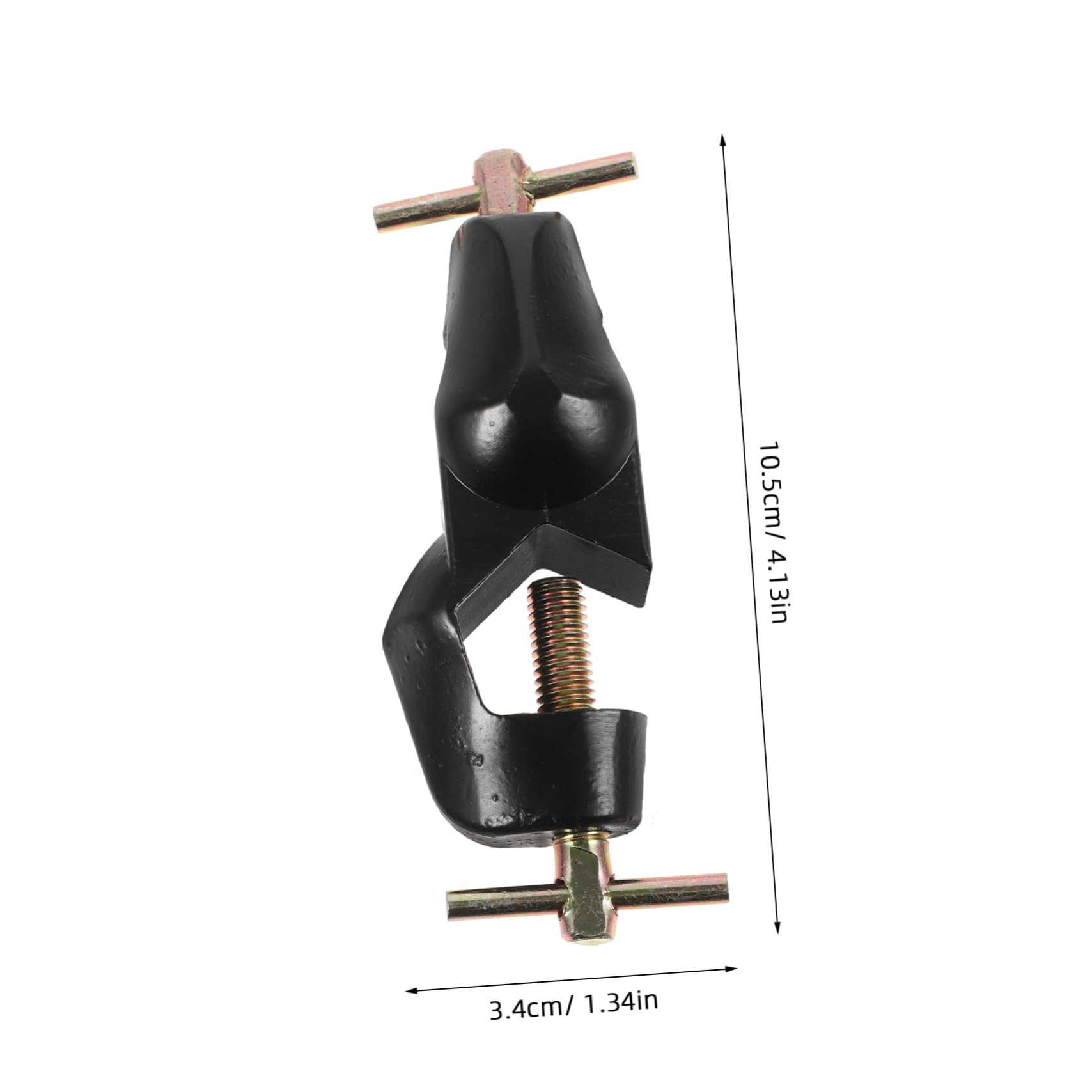 BELLIFFY Sturdy Zinc Alloy Cross Clamp Heavy Duty Clamp for Woodworking Lab Use 3 Claw Clamp Clamp Fixture