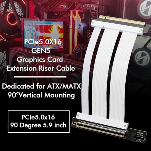 Kit soporte vertical GPU Formulamod con cable PCIe 5.0 miniatura 2