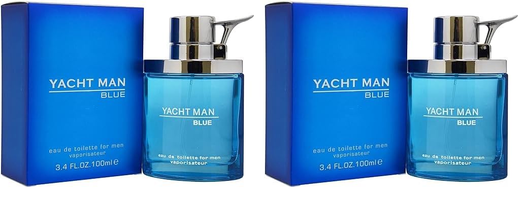 Myrurgia Yacht Man Blue Eau-de-toilette Spray, 3.4 Ounce (Pack of 2)