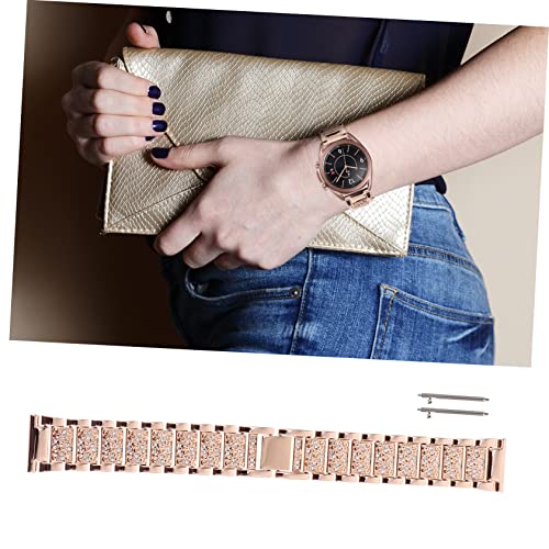 Correa acero inoxidable Miss Chic compatible pulsera reloj mujer HEMOTON metálica 20mm 3