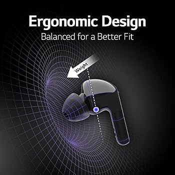 LG Tone Free FN7 - Active Noise Cancelling True Wireless Bluetooth Earbuds  with Meridian Sound, Dual Microphone for Work/Home Office, iPhone and  Android Compatible, Black : Amazon.com.au: Home