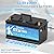 KEPWORTH 12.8V 100Ah LiFePO4 Battery Rechargeable Lithium Battery with 100A BMS, 4000-15000 Deep Cycles, Grade A Lithium Iron Phosphate Battery cells, for Trolling Motor, Boat, Rv, Solar