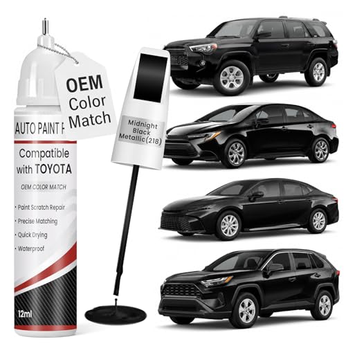 Midnight Black Metallic 218 Toyota